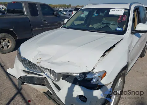 2017 BMW X3 Sdrive28I из США, поврежденный, VIN 5UXWZ7C36H0V88155